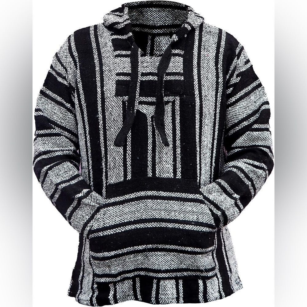 Baja Mexican Sweater Poncho Size Approximately Sm